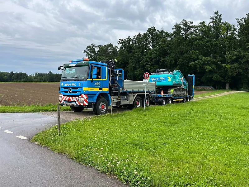 Transporte – Fuhrpark Alb. Frei Transporte AG